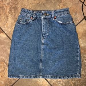 Asos denim skirt